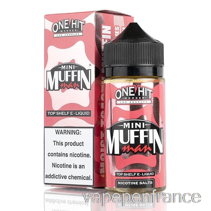Mini Muffin Man - One Hit Wonder - Stylo Vape 100 Ml 0 Mg
